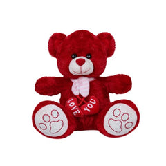 Bear Two hearts and a link (Size 30 Cm)