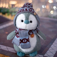 Coffee and hat penguin (Size 40 Cm)