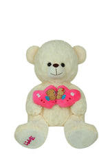 Two heart teddy bear (Size 40 Cm)