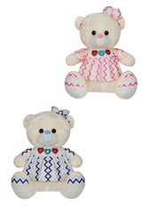Bear dress and tie (Size 40 Cm)