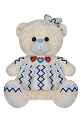Bear dress and tie (Size 40 Cm)