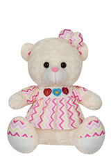 Bear dress and tie (Size 40 Cm)