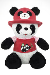 Panda hat and t-shirt (Size 40 Cm)
