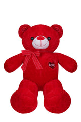 Love bear and tie(Size 75 Cm)