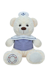 Captain Bear in Plaid T-Shirt(Size 40 Cm)