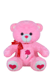 A Teddy Bear A Rose And A Tie (Size 40 Cm)