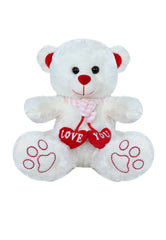 Bear Two hearts and a link (Size 30 Cm)