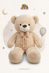 Giant bow teddy bear (Size 100 Cm)