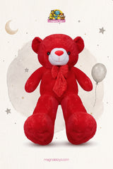 Giant bow teddy bear (Size 100 Cm)