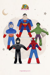 Collection of superheroes (Size 40cm)