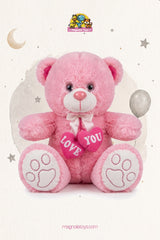 Bear Two hearts and a link (Size 30 Cm)