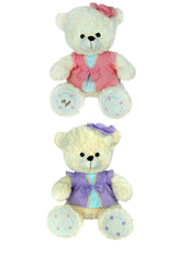 Formal Dress And Bow Bear (Size 40 Cm)
