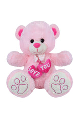 Bear Two hearts and a link (Size 30 Cm)