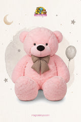 Checkered bow bear (Size 100 Cm)