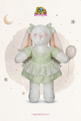 A rabbit in a dress (Size 40 Cm)