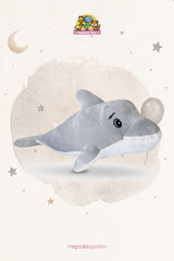 Giant Dolphin Lazy(Size 90 Cm)