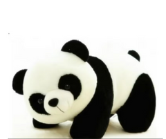 لعبة باندا المحشوة، وسادة الساق، اسفنجية، دمية حيوانية 50سم