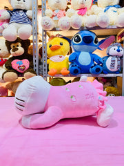 لعبة كاتي العملاقة الطويلة المحشوة، وسادة الساق، اسفنجية، دمية حيوانية 50سم