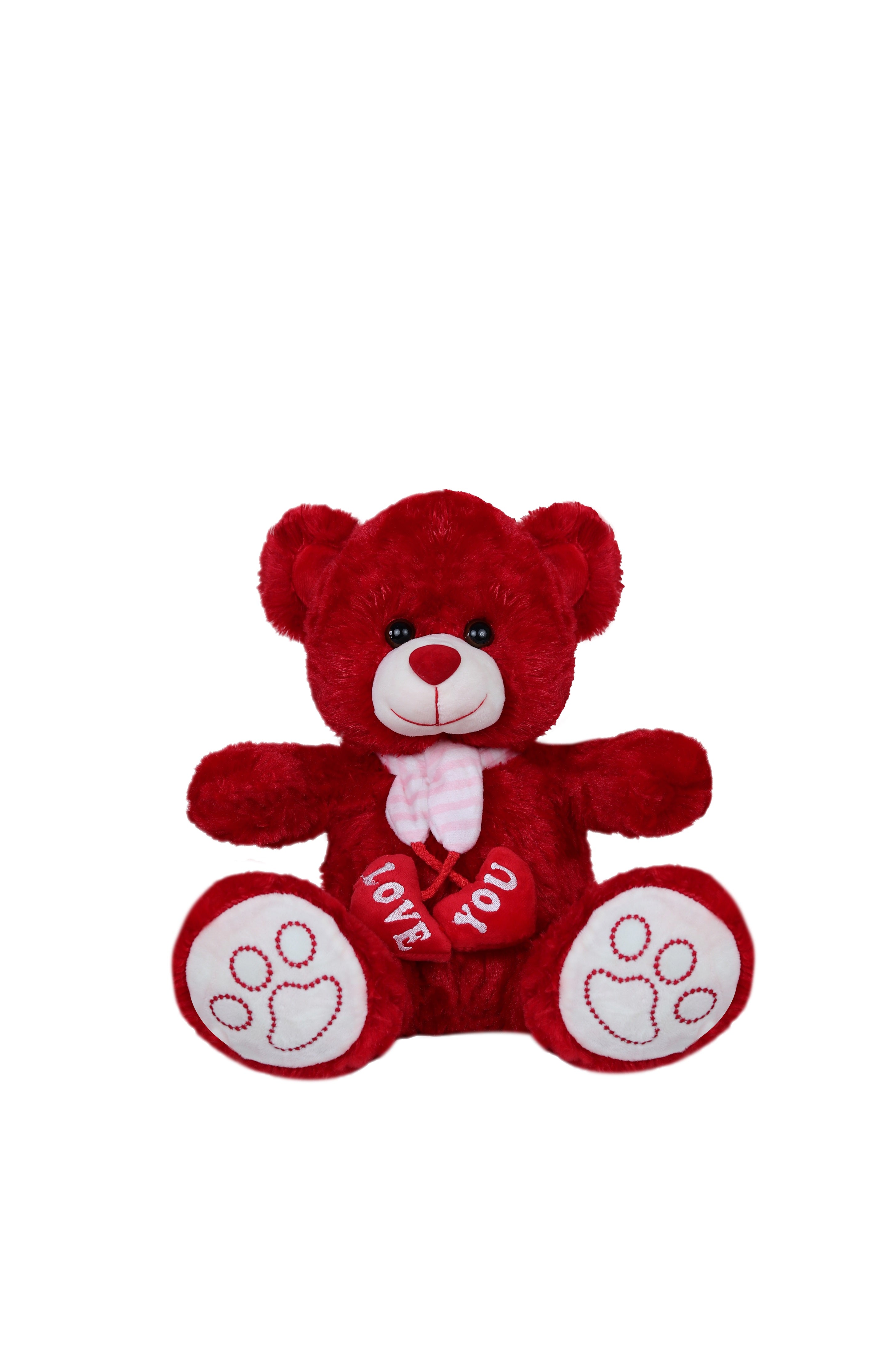Bear Two hearts and a link (Size 30 Cm)