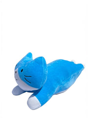 لعبة قطه العملاقة الطويلة المحشوة، وسادة الساق، اسفنجية، دمية حيوانية 50سم