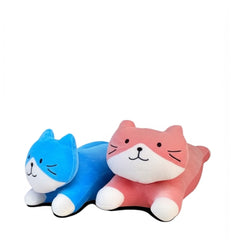 لعبة قطه العملاقة الطويلة المحشوة، وسادة الساق، اسفنجية، دمية حيوانية 50سم