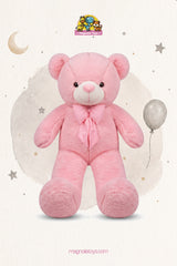 Giant bow teddy bear (Size 100 Cm)