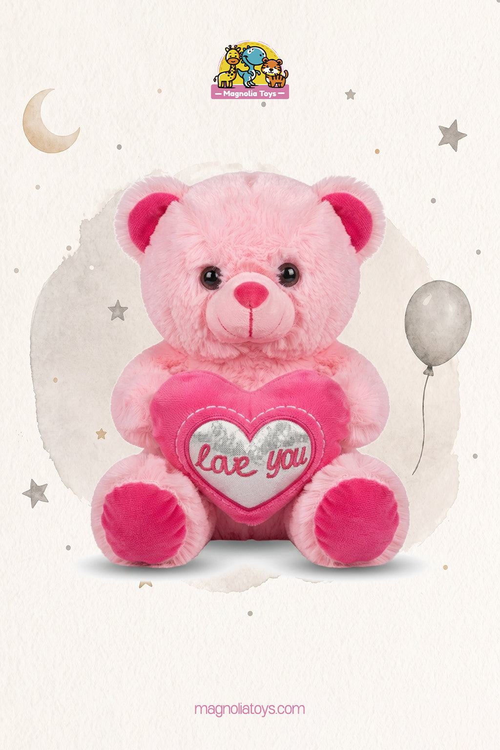 Love heart bear (Size 25 Cm)