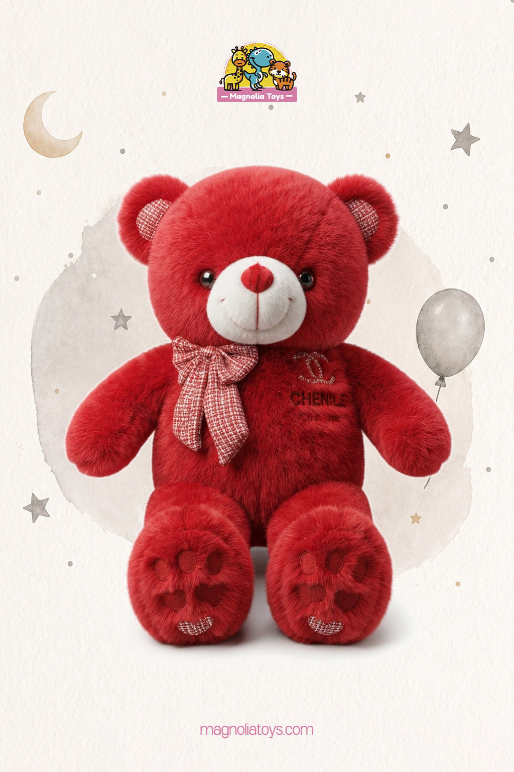 Chanel bear and its tie(Size 40Cm)