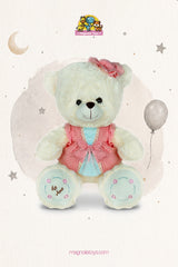 Formal Dress And Bow Bear (Size 40 Cm)