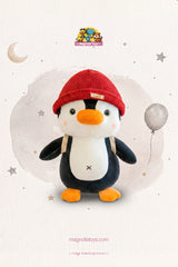 Penguin hat and bag(Size 30 Cm)