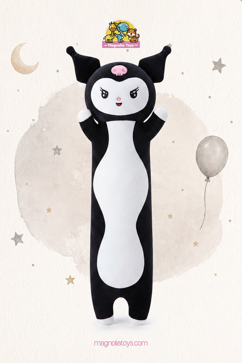 Kuromi long pillow Size(70 cm)