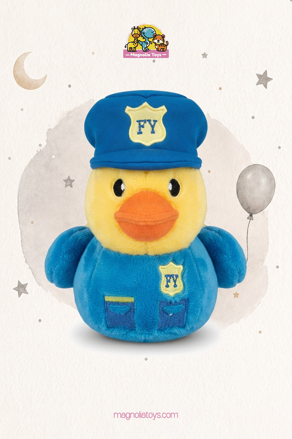 Duck is a policeman(Size 25cm)