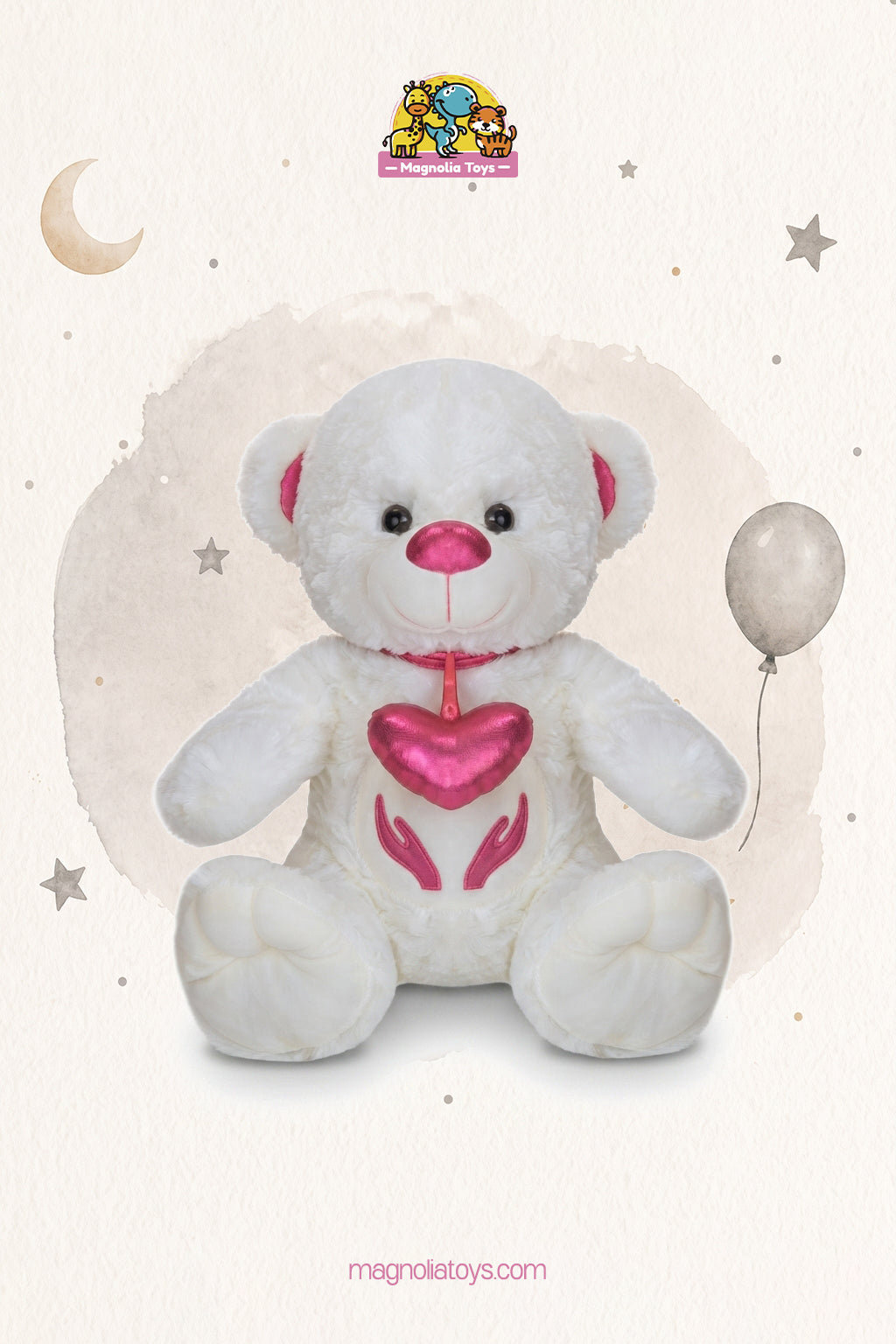 Bear drawing heart(Size 40 Cm)